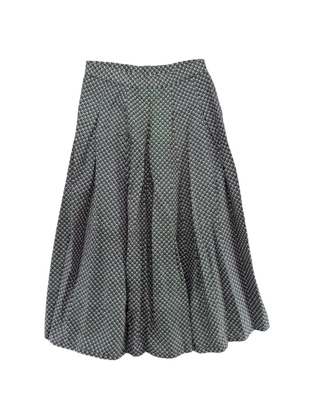 Francis + Benedict Maxi Skirt Multicolor African Wax Print Cotton Pockets Size L